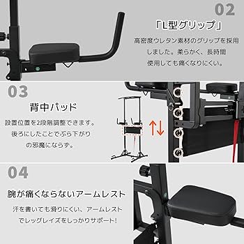 Amazon | QUWEI ぶら下がり健康器 スリム 懸垂マシン チンニング